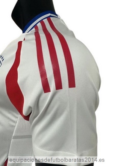 Nuevo 2ª Jugadores Camiseta Italia 2024 Blanco Baratas